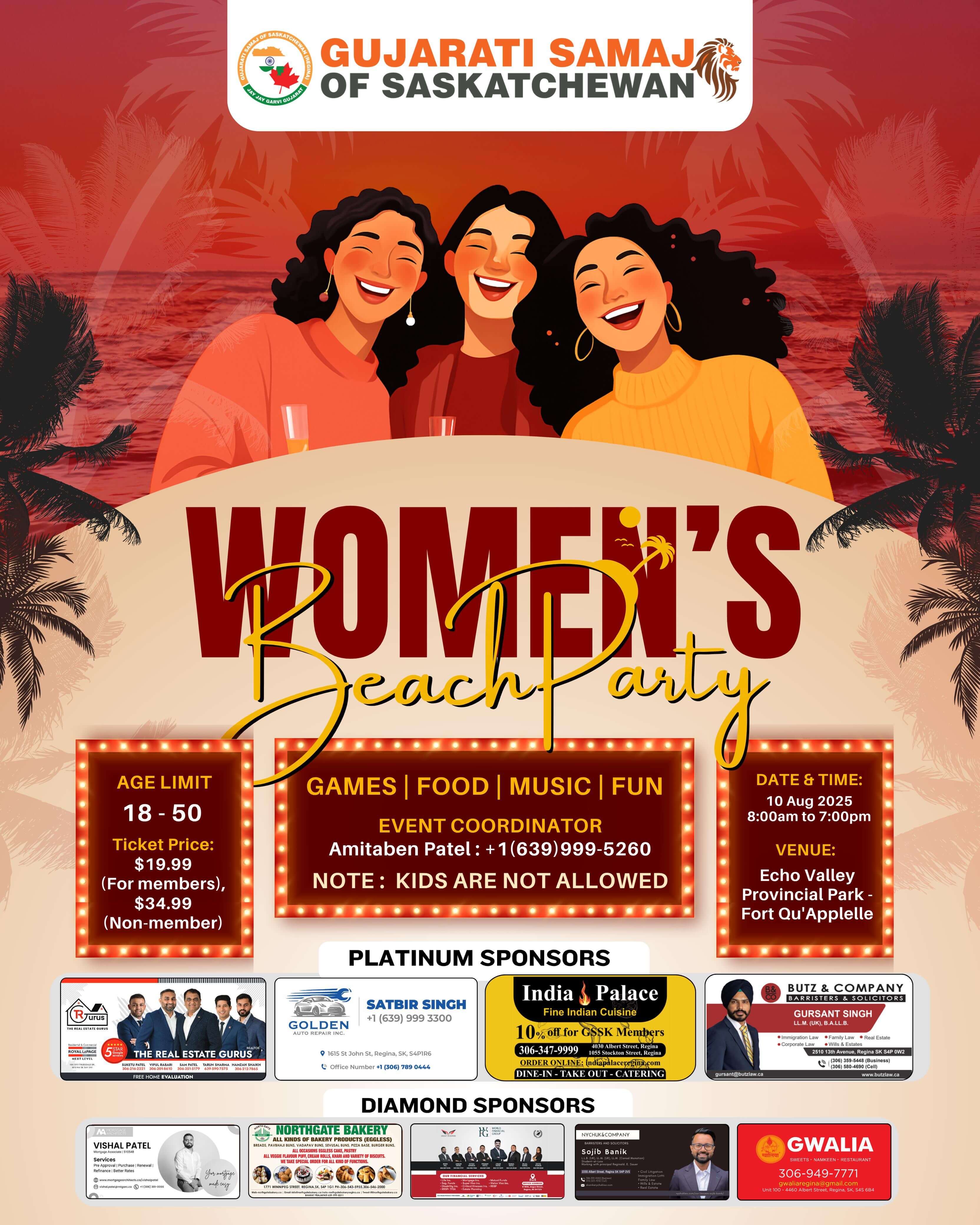 Event image for Women's Beach Party
