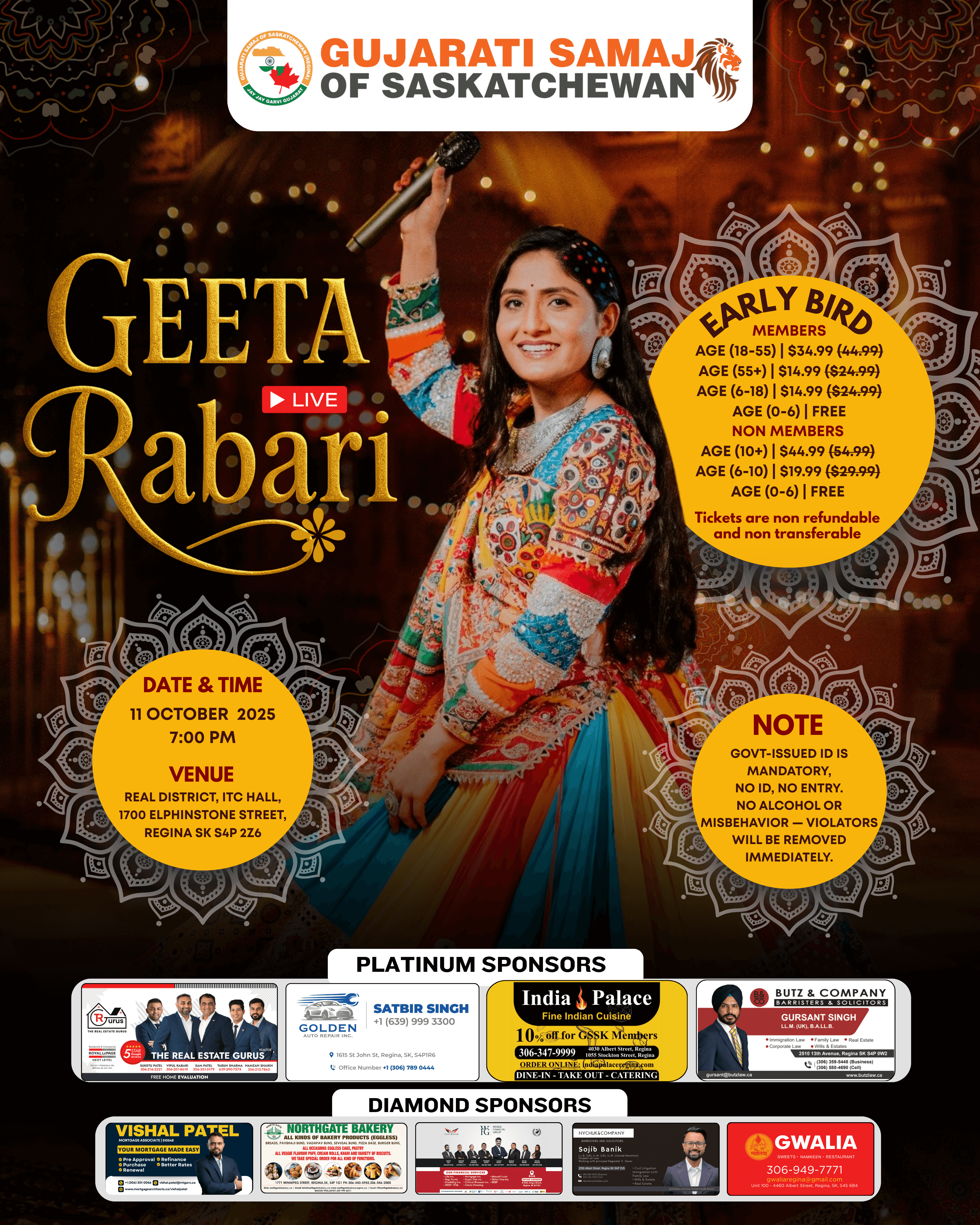Event image for Geeta Rabari (Early Bird)