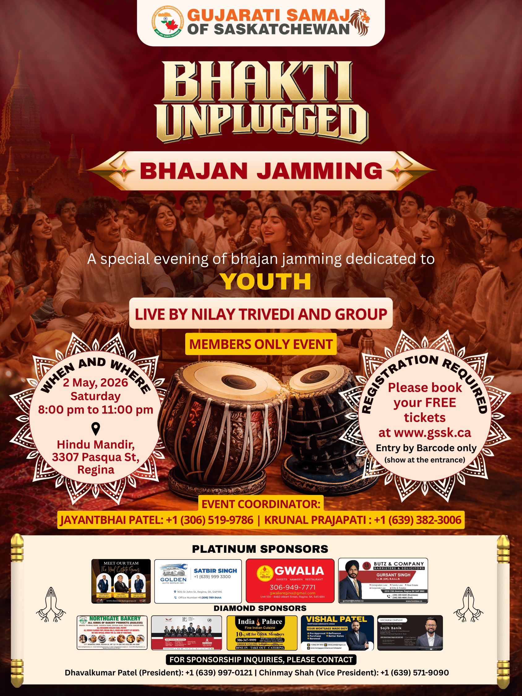 Gallery Album Image - Bhakti Unplugged - Bhajan Jamming 2026